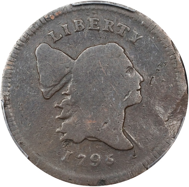 1795 1/2c Pole, Lettered Edge, Punctuated Date MS RB thumbnail 2