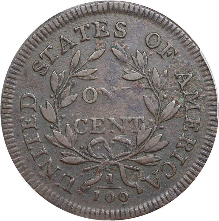 1798 1c 1st Hair Style MS BN AG2 BN CAC thumbnail 21