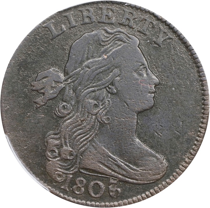 1807/6 1c Small 7 MS BN thumbnail 3