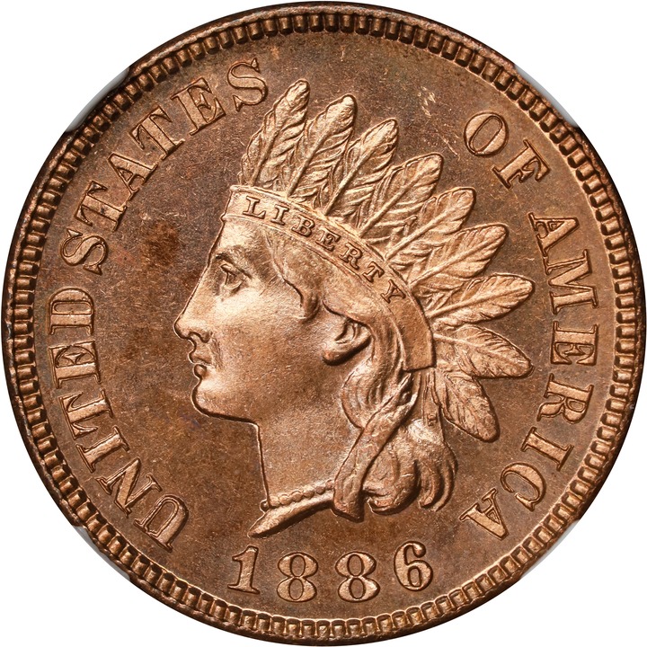 1886 1c Type 1 PR BN thumbnail 7