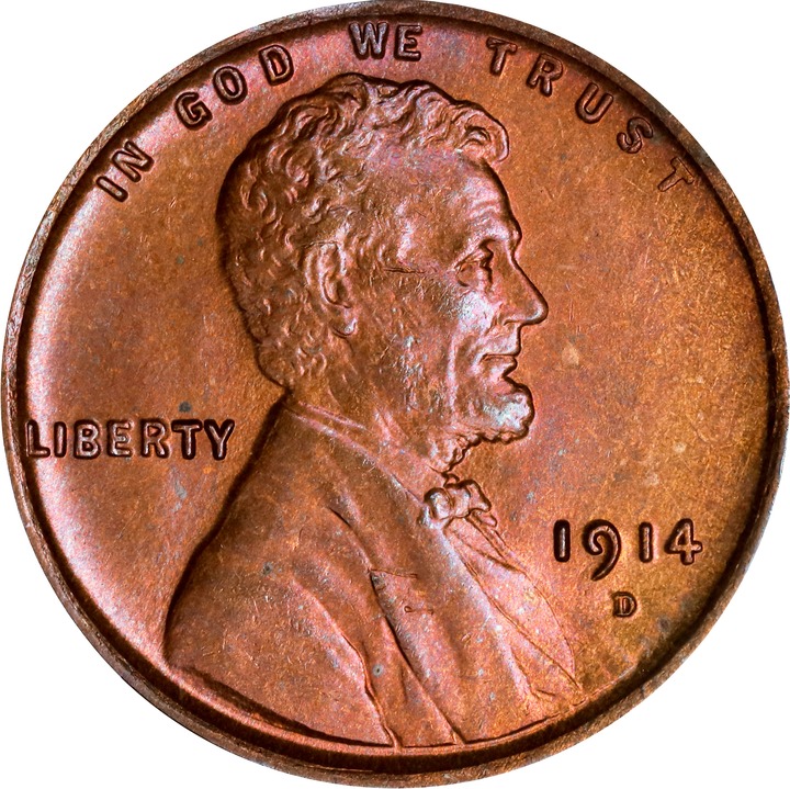 1914-D 1c MS RB MS65 RB CAC thumbnail 7
