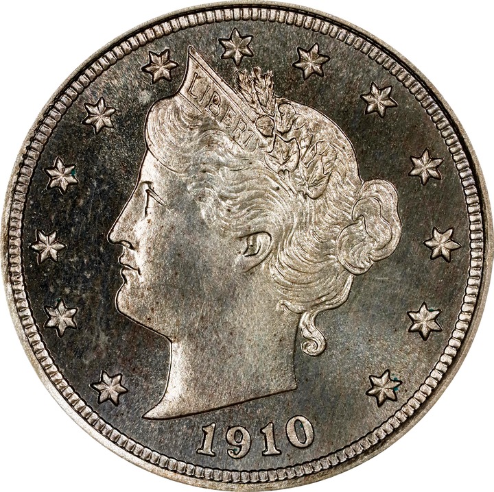1910 5c PR67 CAC thumbnail 3