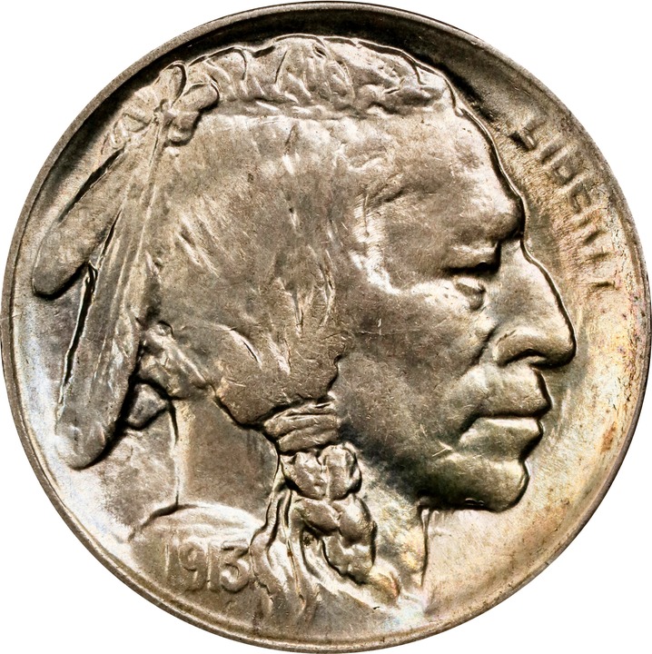 Image for 1913-S 5c Buffalo, Type 2 MS65