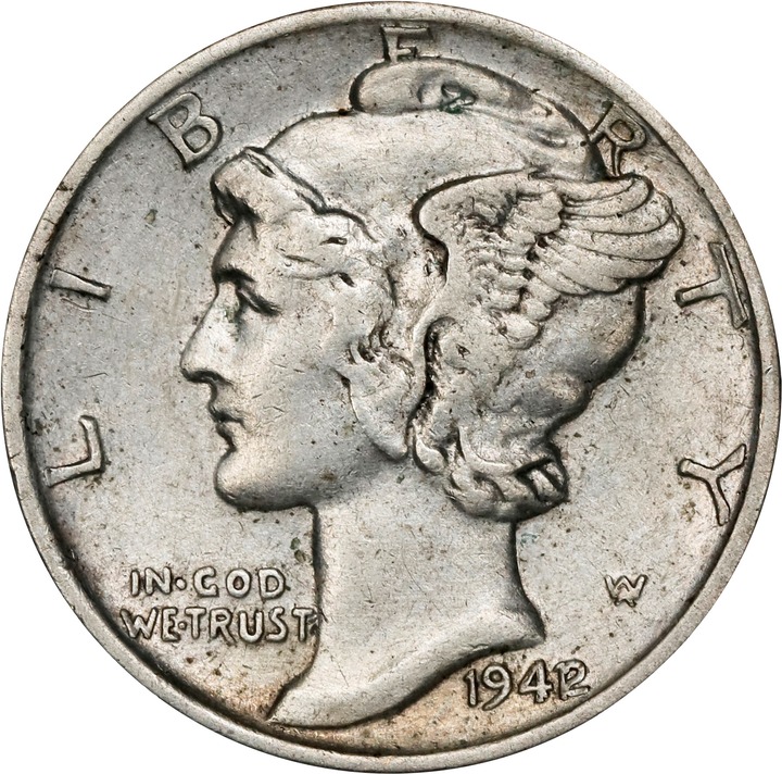 1942/1 10c VG10 CAC thumbnail 22
