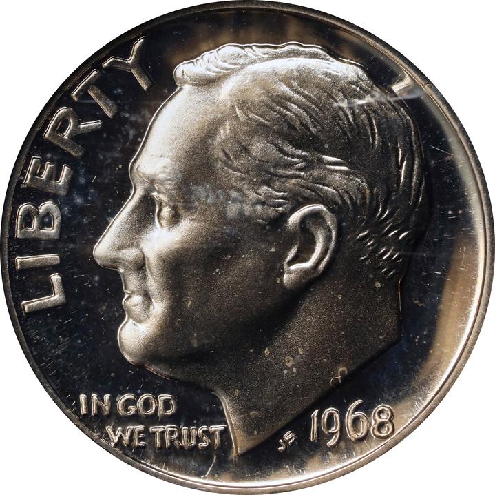 1968 10c No S PR thumbnail 3
