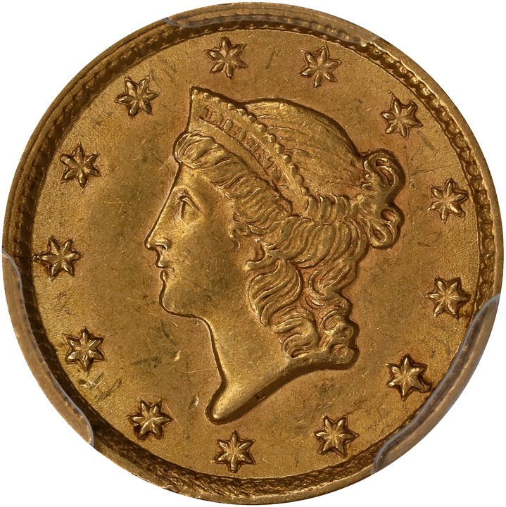 1854 G$1 Type 1 MS thumbnail 16