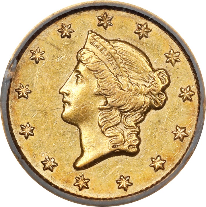 1854-S G$1 MS thumbnail 5