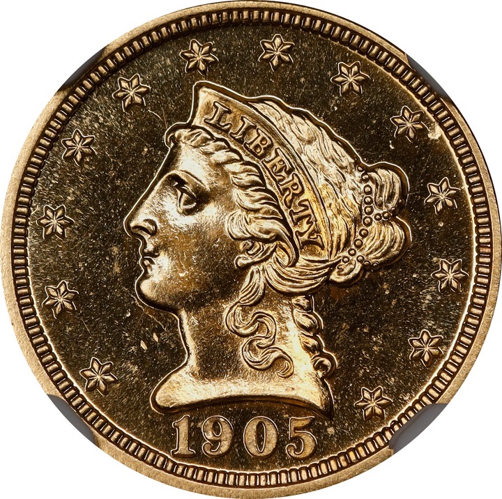 1905 $2 1/2 PR thumbnail 3