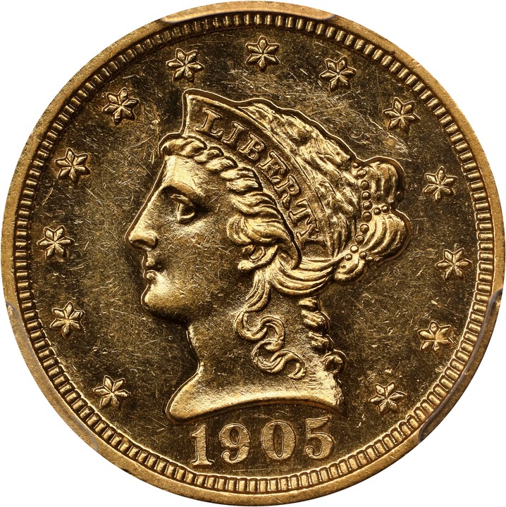 1905 $2 1/2 PR thumbnail 4