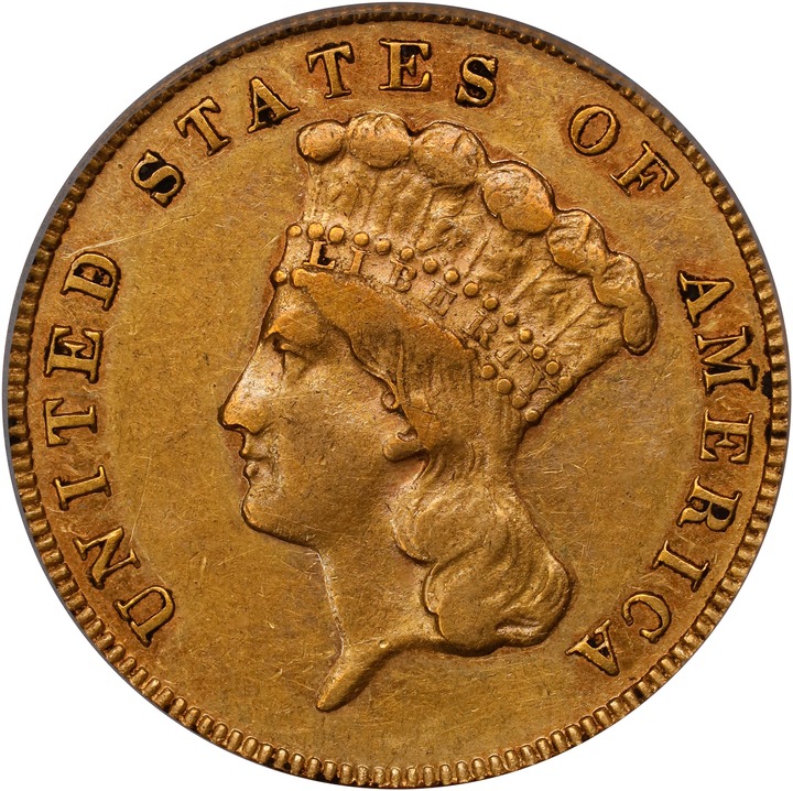 1882 $3 VG8 CAC thumbnail 22