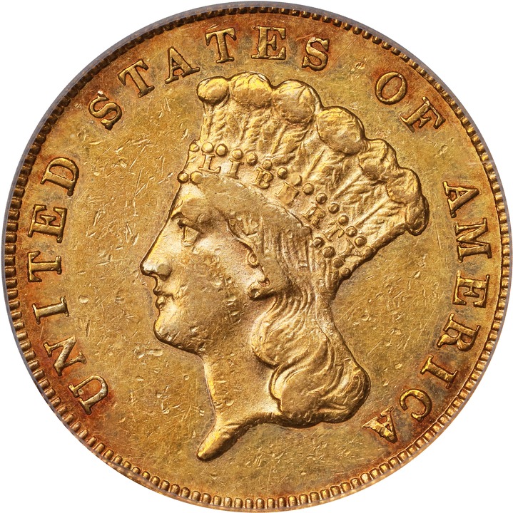 1885 $3 VF20 CAC thumbnail 22
