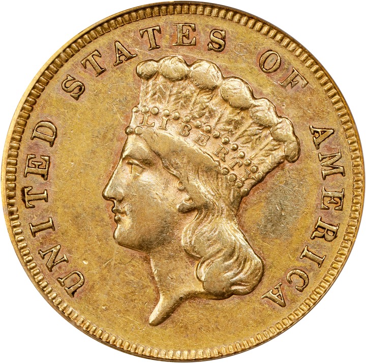 1886 $3 VF20 CAC thumbnail 18