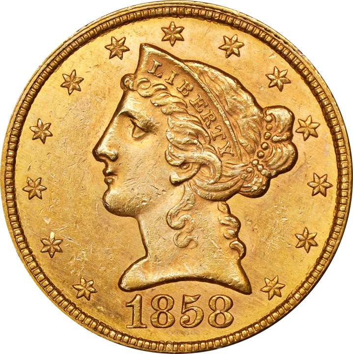 1858 $5  MS thumbnail 8