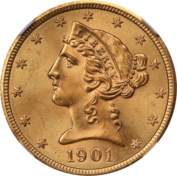 1901-S $5  MS thumbnail 21