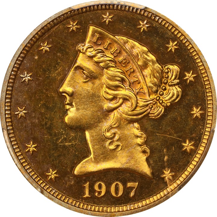 1907 $5  PR thumbnail 2