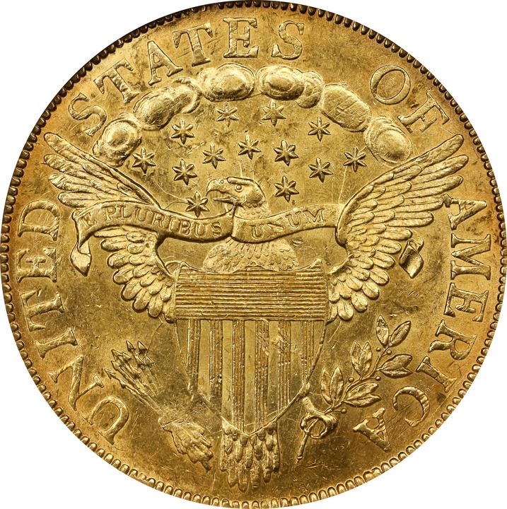 1803 $10  Small Stars Reverse MS62 thumbnail 4