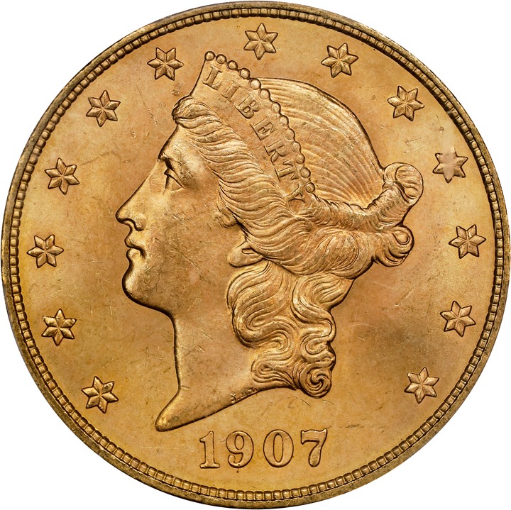 1907-D $20  MS thumbnail 13