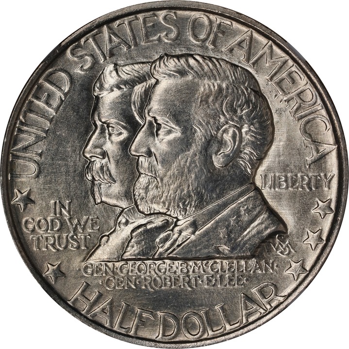 1937 50c Antietam XF40 thumbnail 19