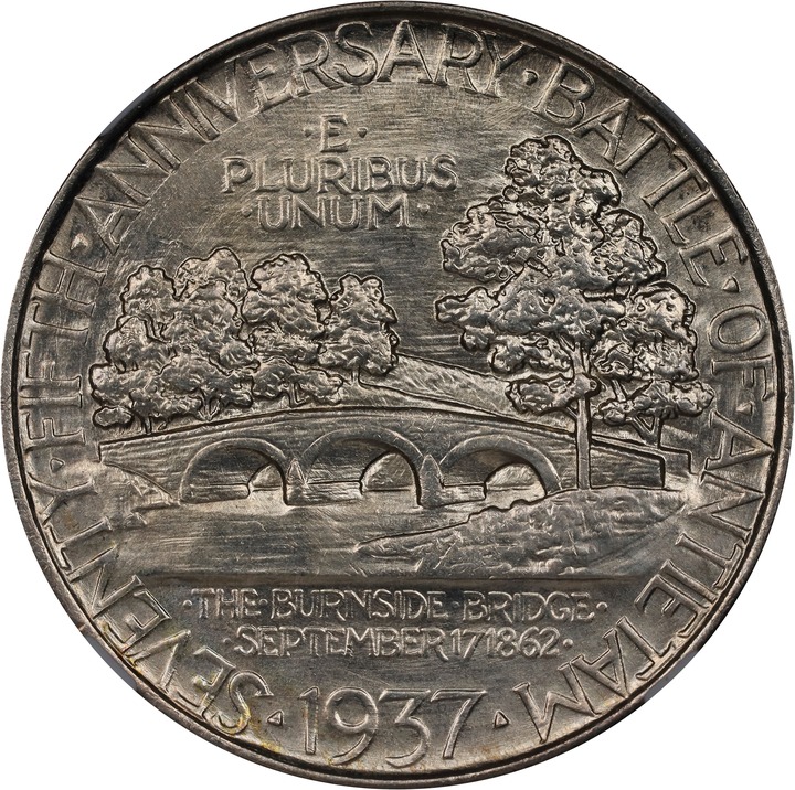 1937 50c Antietam XF40 thumbnail 20