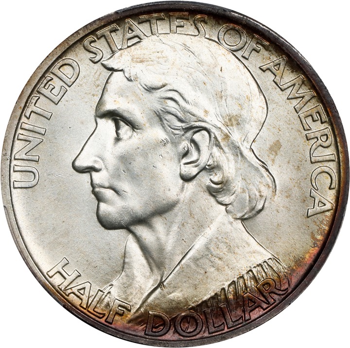 1935/34 50c Boone MS66 thumbnail 3