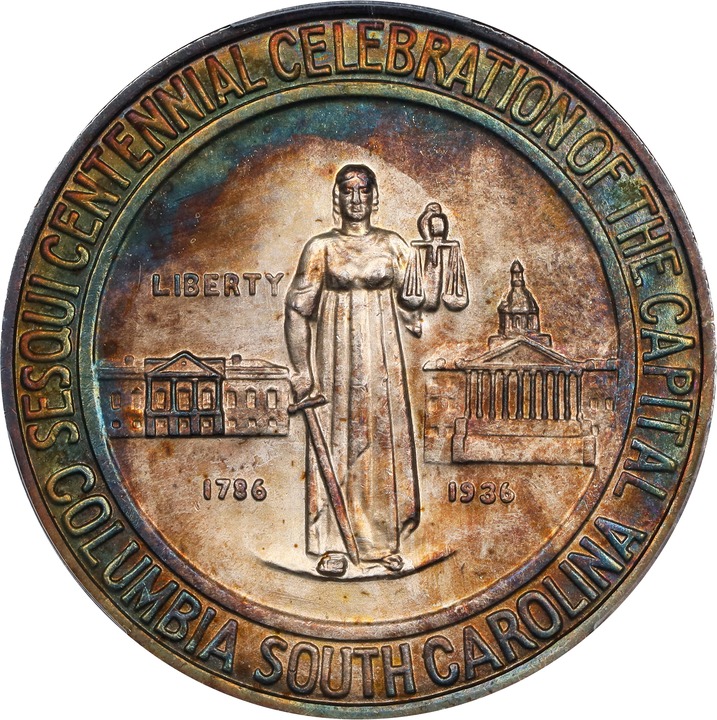 1936 Columbia Half dollar MS Values | Greysheet