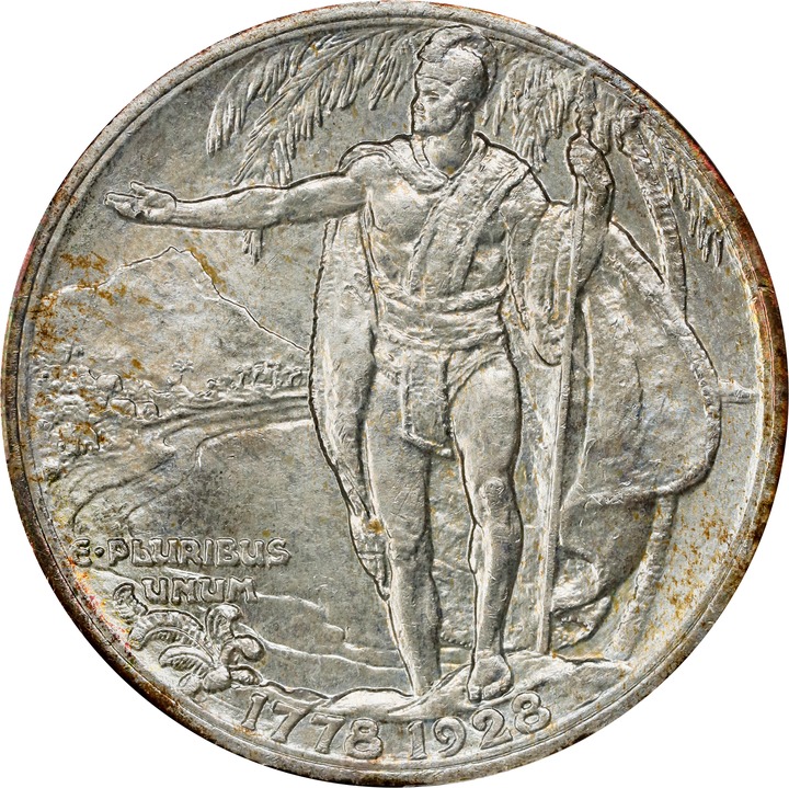 1928 50c Hawaiian MS66 thumbnail 4