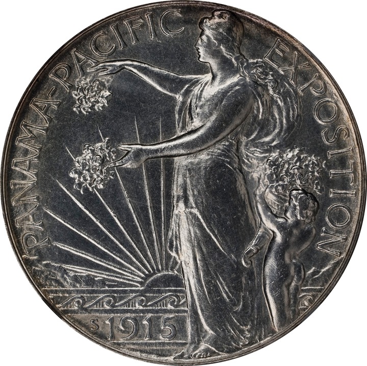 1915 S Panama Pacific Expo Half dollar MS Values | Greysheet