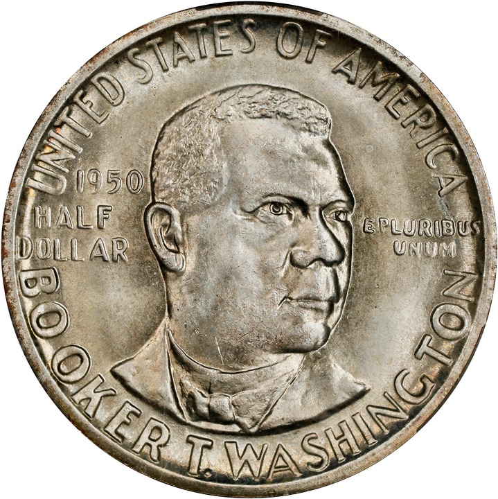 1950-S 50c Booker T. Washington MS67 thumbnail 5