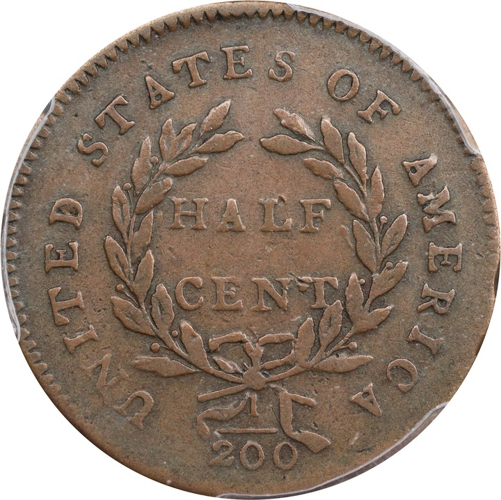 1794 1/2c Small Edge Letters, C-2a MS BN thumbnail 15