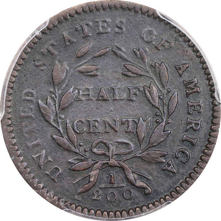 1794 1/2c Small Edge Letters, C-3a MS BN thumbnail 4