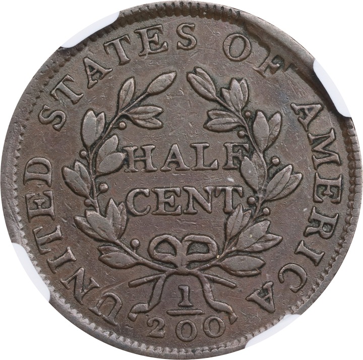 1804 1/2c Spiked Chin, C-7 MS BN G4 BN thumbnail 19