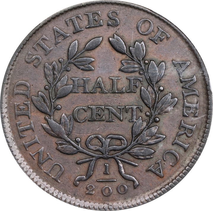 1806 1/2c Small 6, Stems, C-2 MS BN F15 BN thumbnail 25