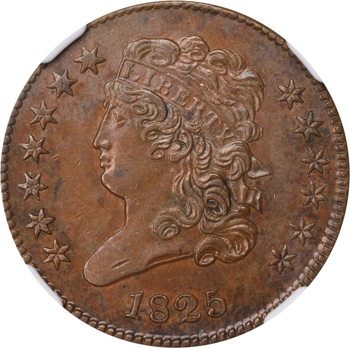 1825 1/2c C-1 MS BN thumbnail 3