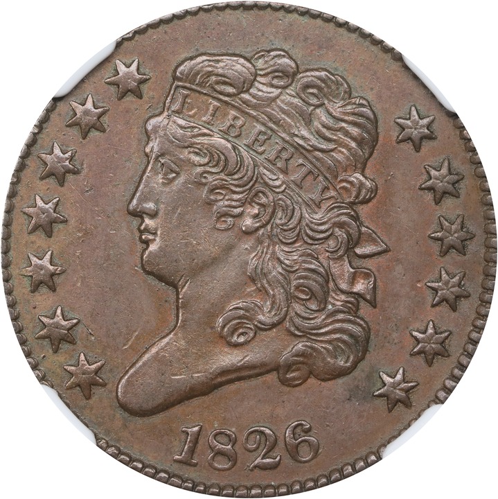 1826 1/2c C-2 MS BN thumbnail 3