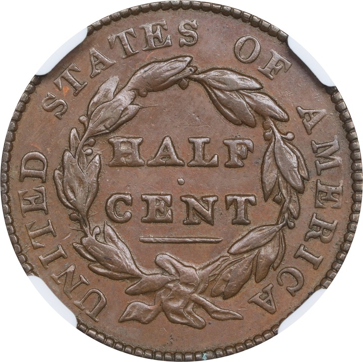 1826 1/2c C-2 MS BN thumbnail 6