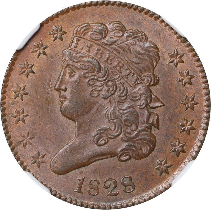1828 1/2c 13 Stars, C-1 MS BN thumbnail 9