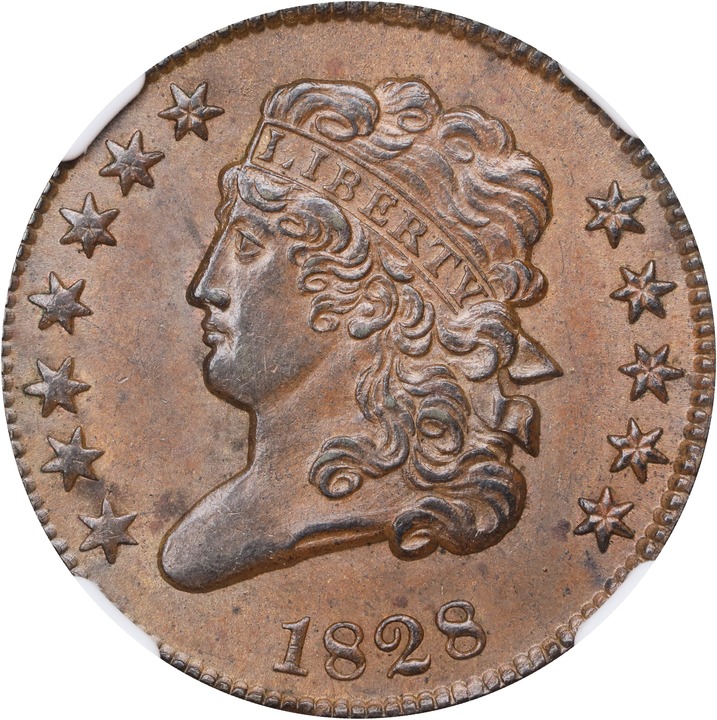 1828 1/2c 12 Stars, C-2 MS BN thumbnail 7