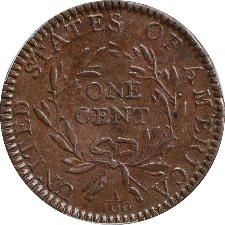 1794 1c Head of 1794, S-21  MS BN thumbnail 12