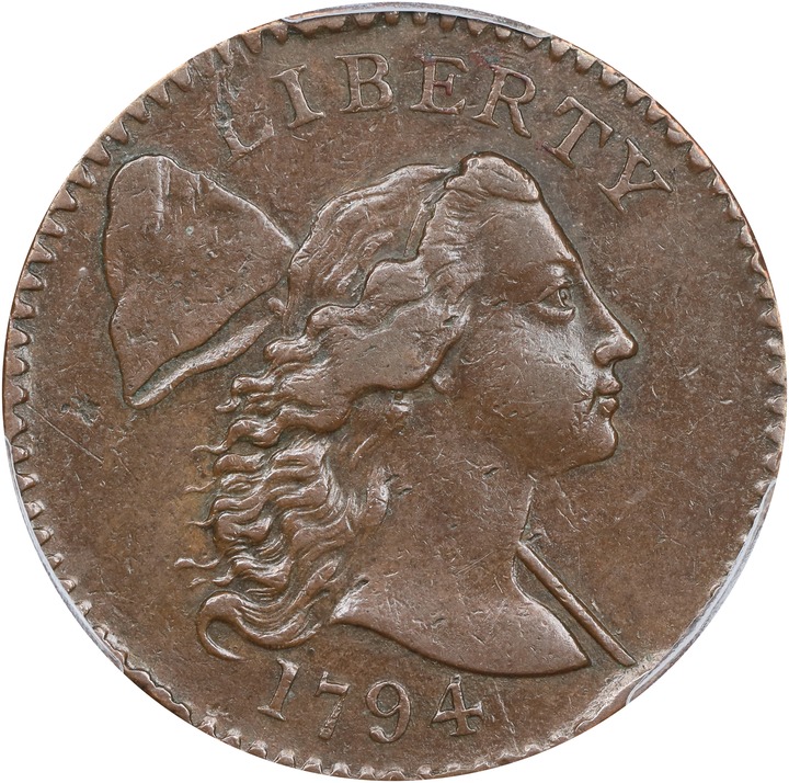 1794 1c Head of 1794, S-24  MS BN thumbnail 6