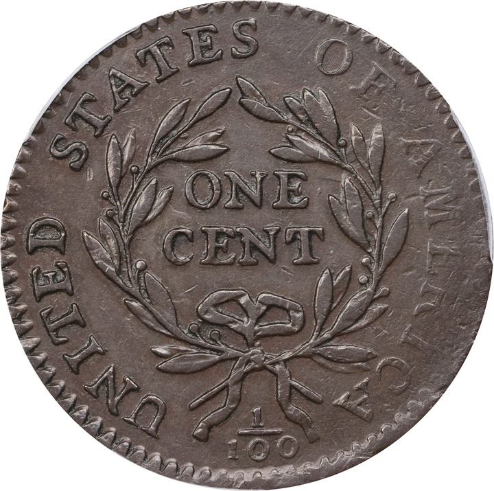 1794 1c Head of 1794, S-25  MS BN thumbnail 10