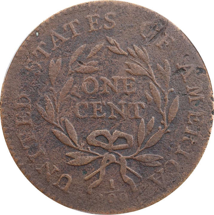 1794 1c Head of 1794, S-27  MS BN thumbnail 5