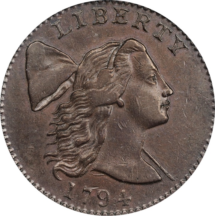 1794 1c Head of 1794, S-28  MS BN thumbnail 10
