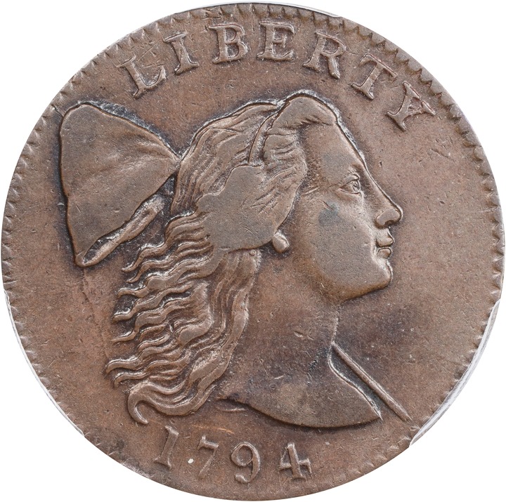 1794 1c Head of 1794, S-29  MS BN thumbnail 5