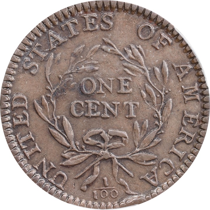 1794 1c Head of 1794, S-29  MS BN thumbnail 9