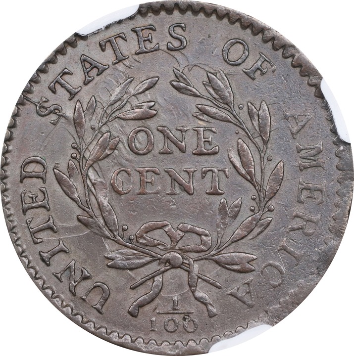 1794 1c Head of 1794, S-32  MS BN thumbnail 5