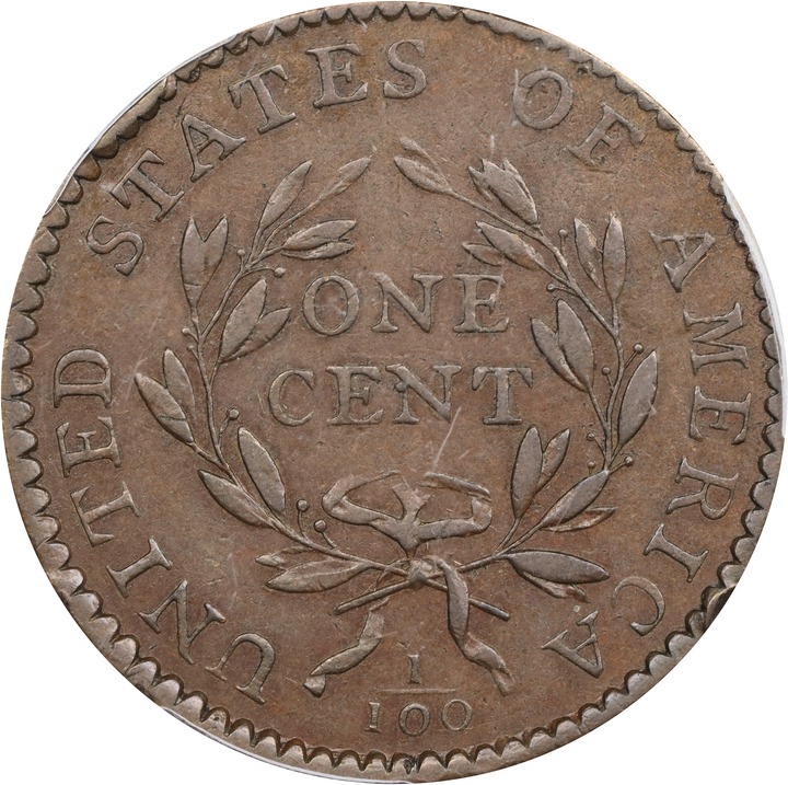 1794 1c Head of 1794, S-41  MS BN thumbnail 7