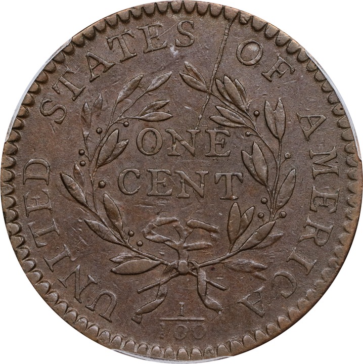 1794 1c Head of 1794, S-44  MS BN thumbnail 15
