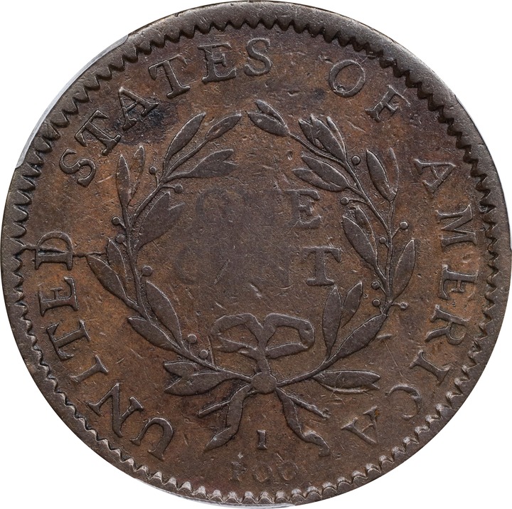 1794 1c No Fraction Bar, S-64  MS BN thumbnail 9