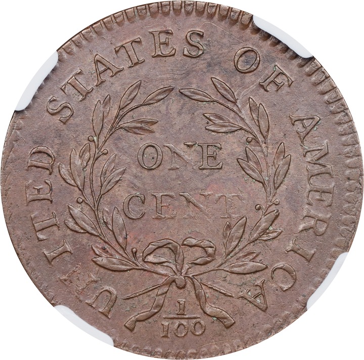 1795 1c Plain Edge, S-78  MS BN thumbnail 19