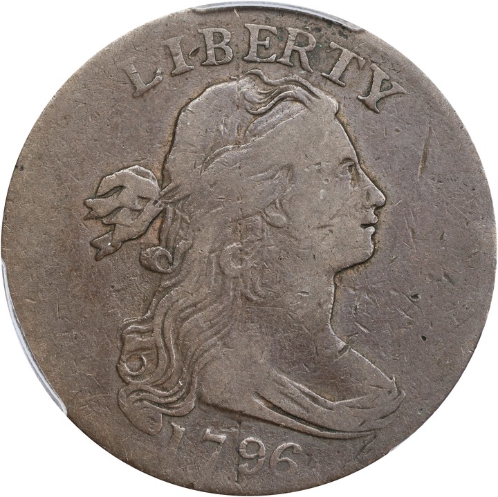 1796 1c Draped Bust, Reverse of 1797 MS BN MS60 BN thumbnail 24